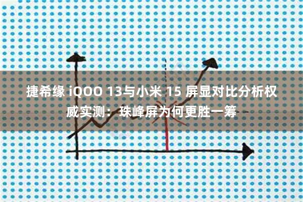 捷希缘 iQOO 13与小米 15 屏显对比分析权威实测：珠峰屏为何更胜一筹